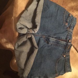 Jean shorts